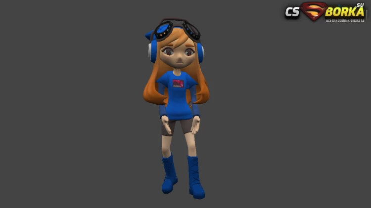 Женская модель «Meggy ver.1» для CS 1.6 для CS 1.6