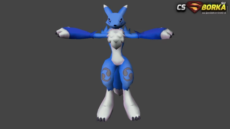 Женская модель «Renamon» (ct,tt+united) для CS 1.6 для CS 1.6