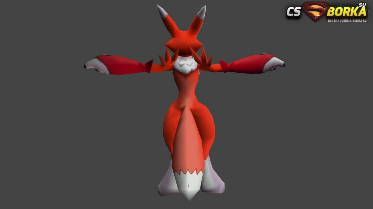 Женская модель «Renamon» (ct,tt+united) для CS 1.6 для CS 1.6