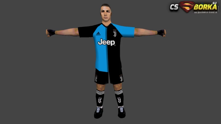Мужская модель «Ronaldo» (ct,tt+united) для CS 1.6 для CS 1.6