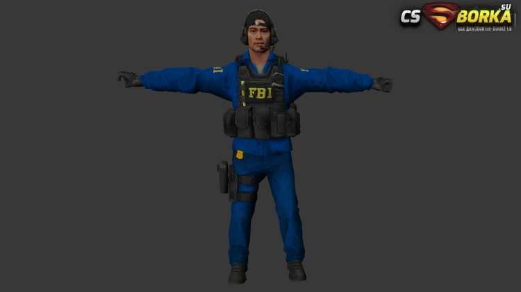 Мужская модель «CS GO Агент вер.5» (ct,tt+united) для CS 1.6 для CS 1.6