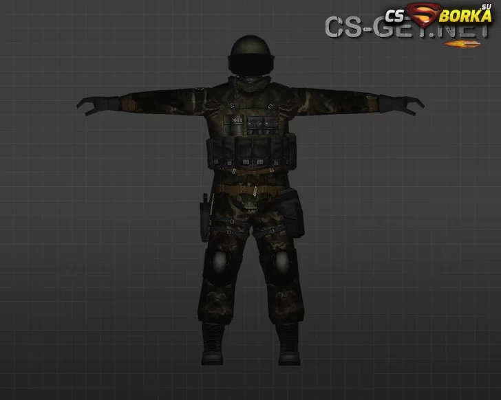 Модель «Российский спецназ» для CS 1.6 для CS 1.6