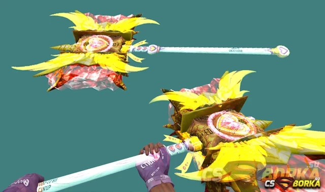 Модель ножа Warhamer Heart (ReTexture) для CS 1.6