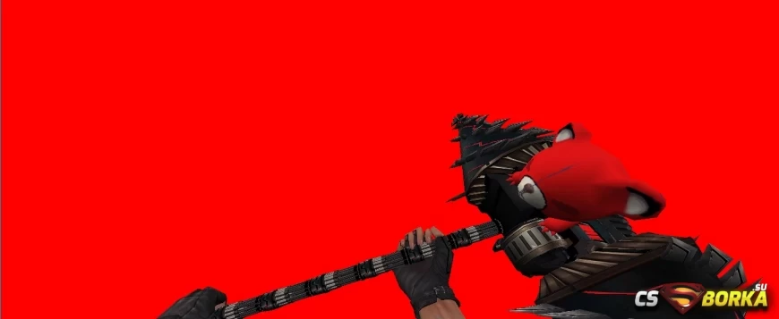 Модель ножа Warhammer Мишка для CS 1.6