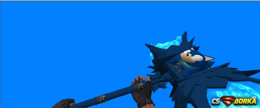 Модель ножа Warhammer Sonic для CS 1.6