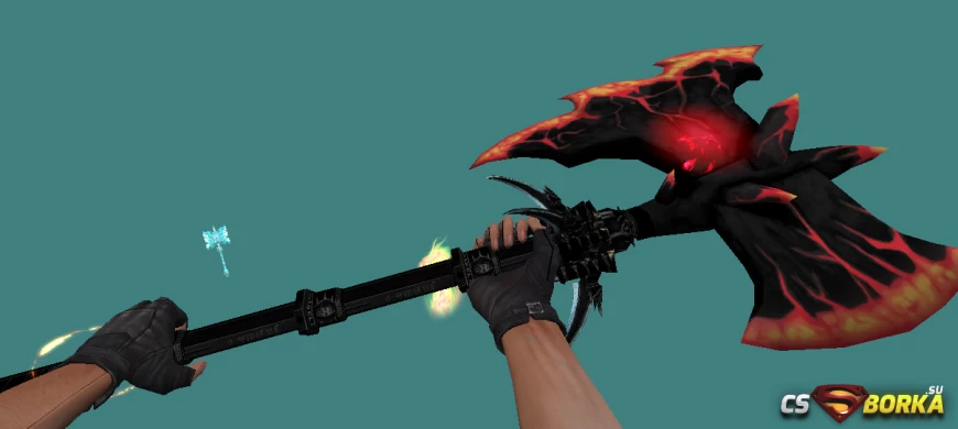 Модель ножа Janus Axe Fire для CS 1.6