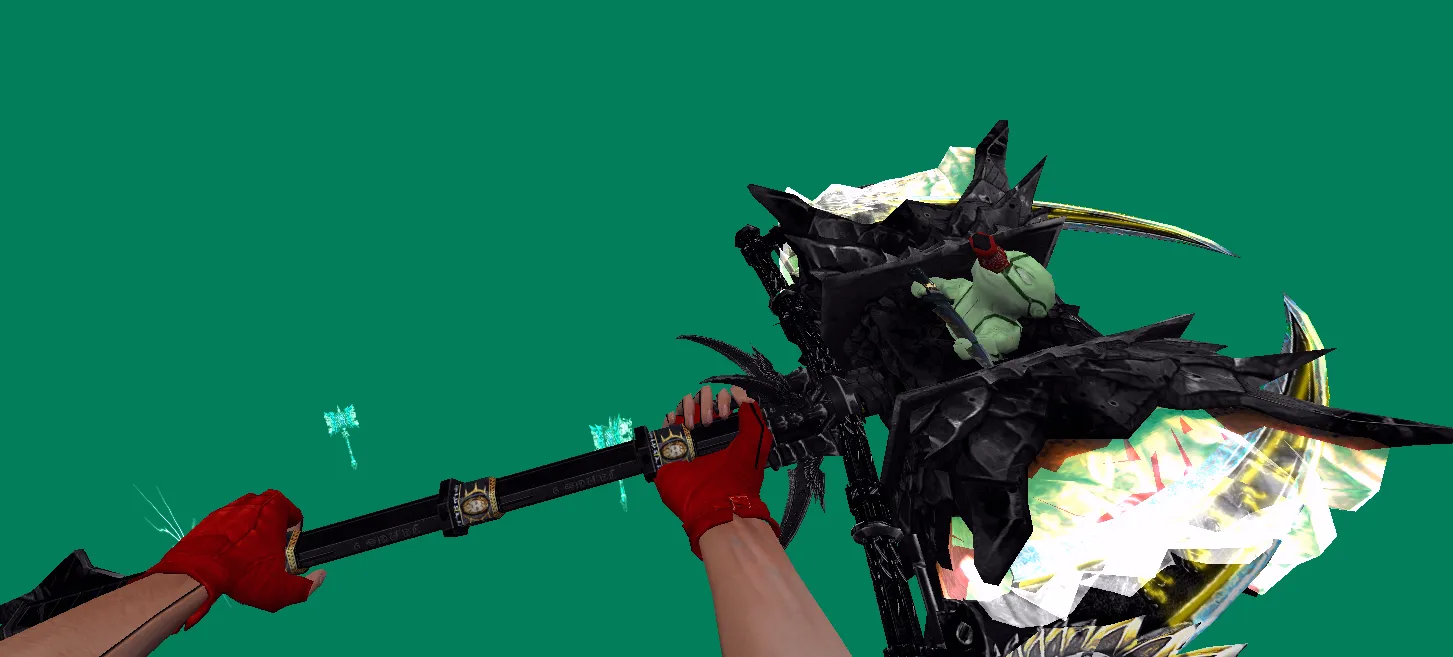 Модель ножа Warhammer Heavy Baby 2 для CS 1.6