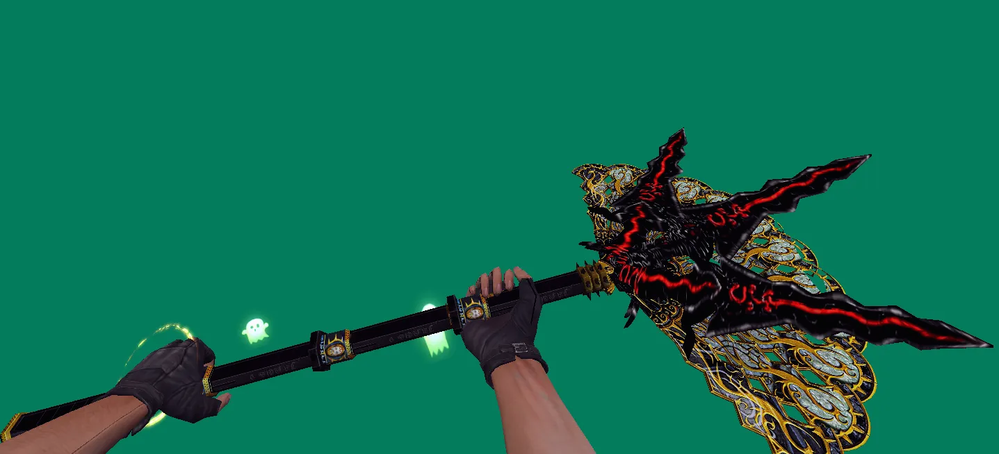 Модель ножа Warhammer Veer 2 для CS 1.6