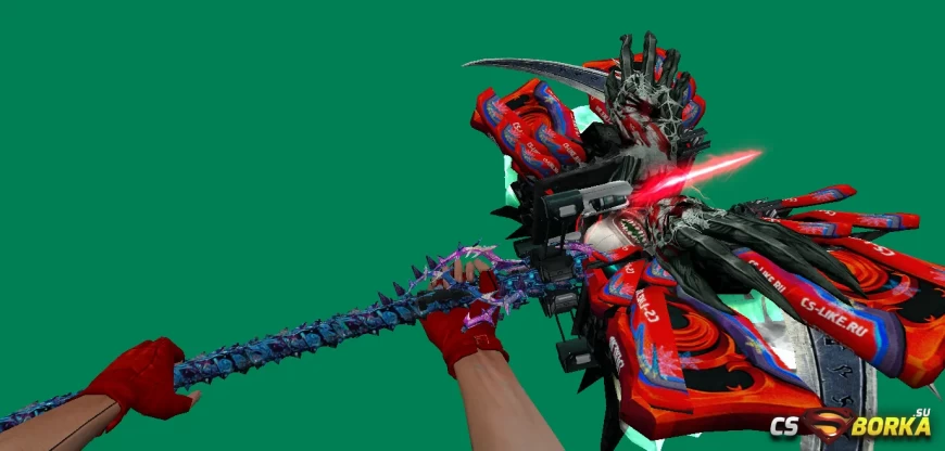 Модель ножа Warhammer Laser ZM для CS 1.6