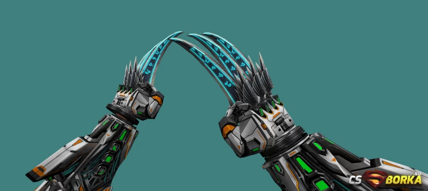 Модель ножа Robo Claws для CS 1.6