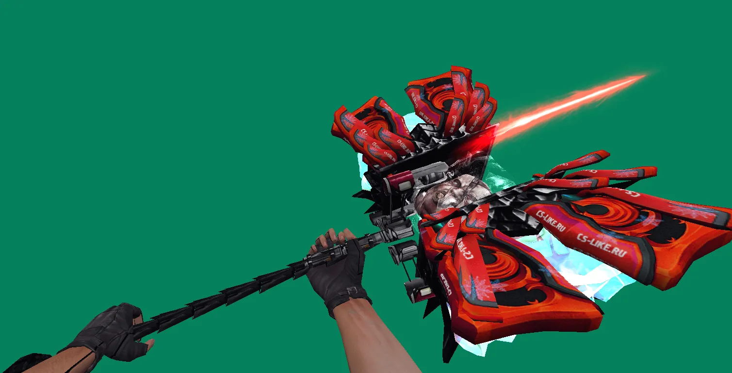 Модель ножа Warhammer Heavy для CS 1.6