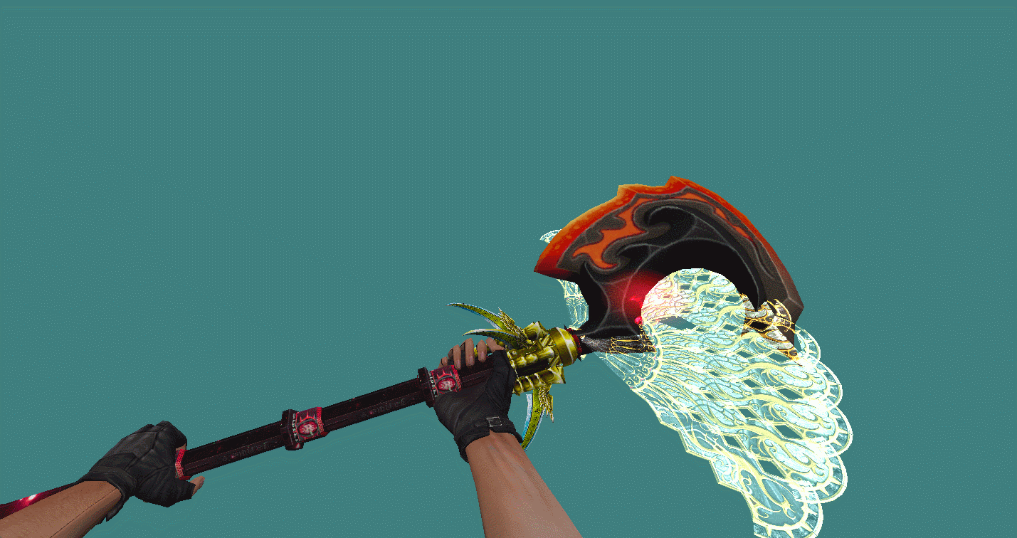 Модель ножа Janus Axe Veer для CS 1.6