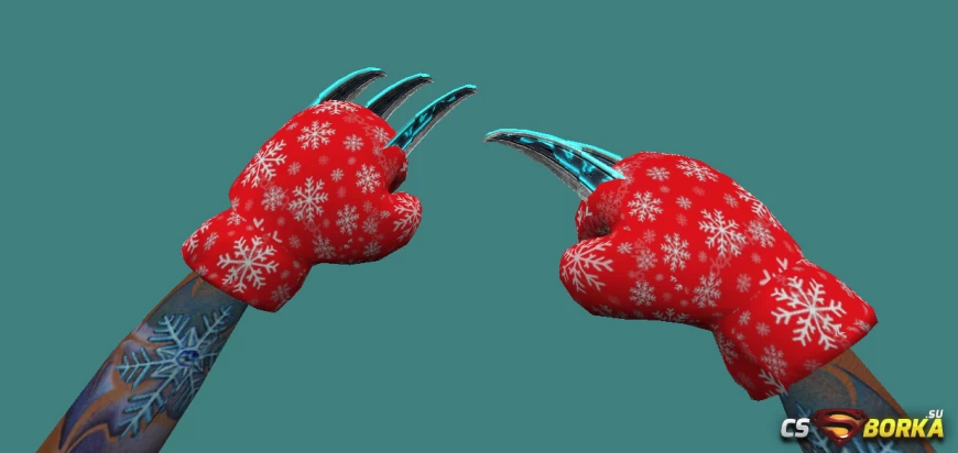 Модель ножа Xmas Boxer Hand 2 для CS 1.6