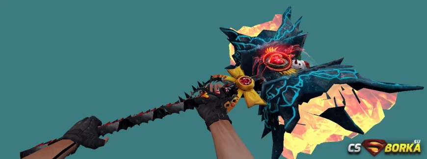 Модель ножа Warhammer Xmas Pugalo для CS 1.6