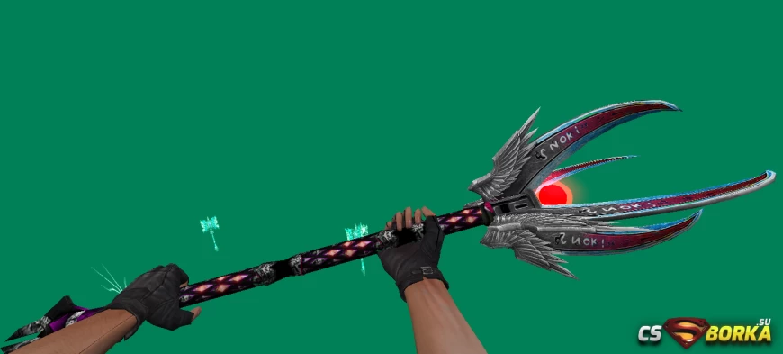 Модель ножа Warhammer Cvetok для CS 1.6
