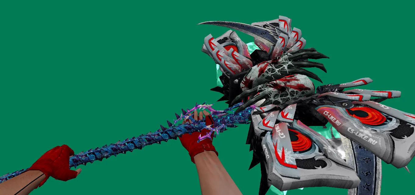 Модель ножа Warhammer ZM Hands для CS 1.6