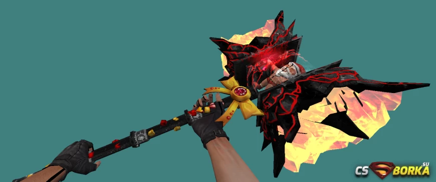 Модель ножа Warhammer Xmas Heart для CS 1.6