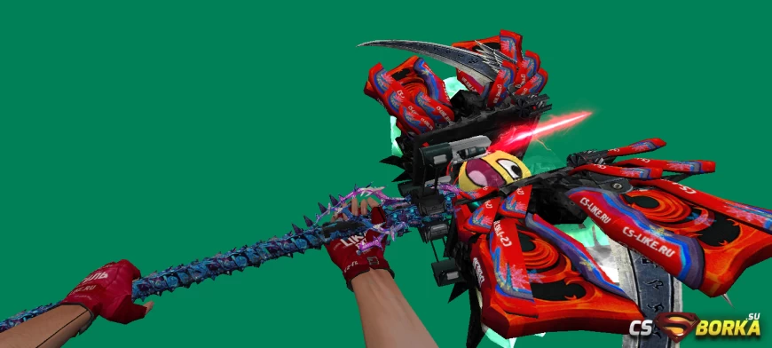 Модель ножа Warhammer Laser Mini W для CS 1.6