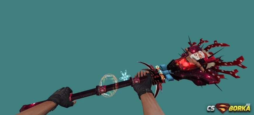 Модель ножа Janus Xmas Santa для CS 1.6
