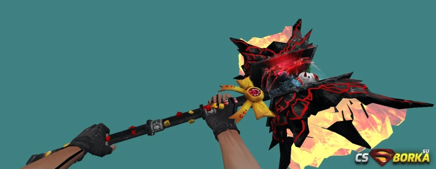 Модель ножа Warhammer Xmas Pugalo 3 для CS 1.6