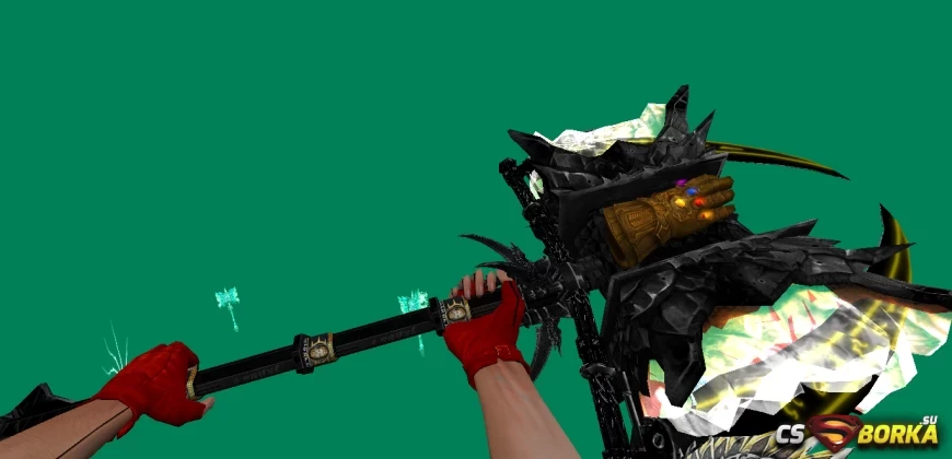 Модель ножа Warhammer Tanas Hand 2 для CS 1.6