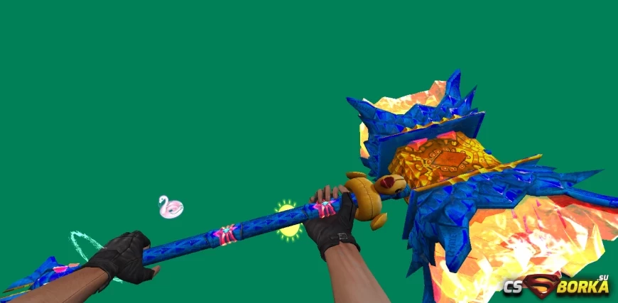 Модель ножа Warhammer Summer Duck для CS 1.6