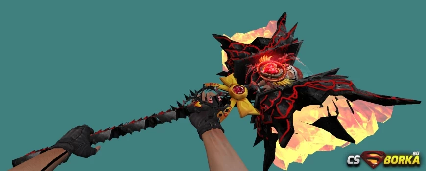 Модель ножа Warhammer Xmas Heart 2 для CS 1.6