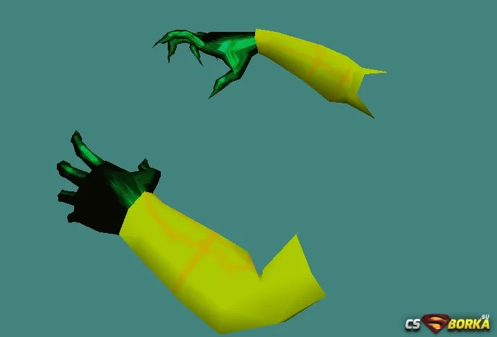 Модель рук зомби Rubin для CS 1.6