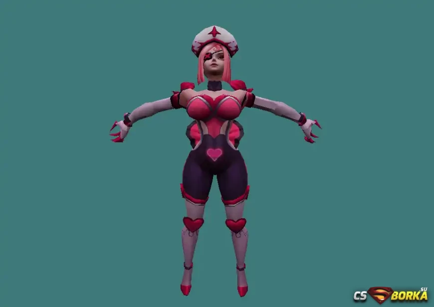 Модель игрока Heart Girl CSO для CS 1.6