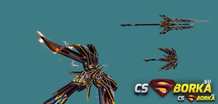 Модель оружия CSO Gungnir Etherial (пак) для CS 1.6