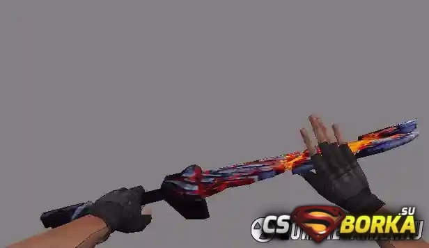 Модель ножа Dota Katana для CS 1.6