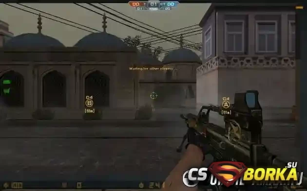 Модель MG36 Maverick для CS 1.6