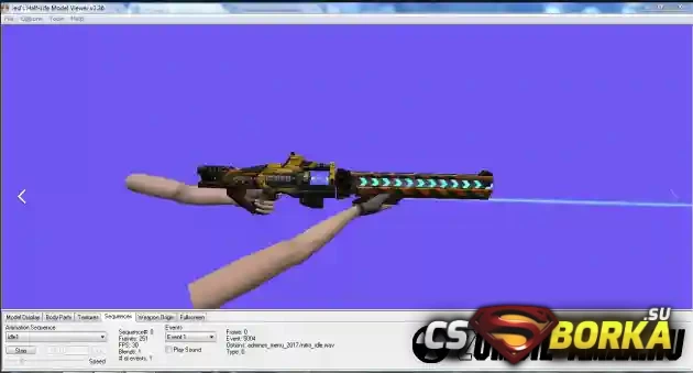 Модель Nitro sfsniper для CS 1.6