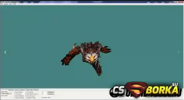 Модель зомби Revenant fire для CS 1.6