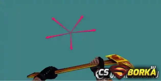 Модель золотой топор CSO для CS 1.6