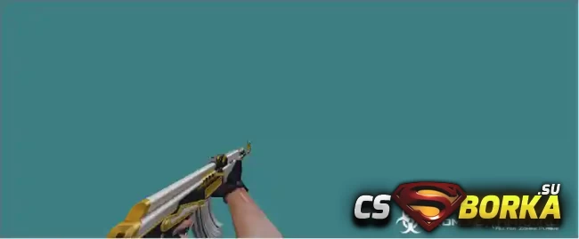 Модель оружия для CS 1.6 - [AK-47] (White Gold) для CS 1.6