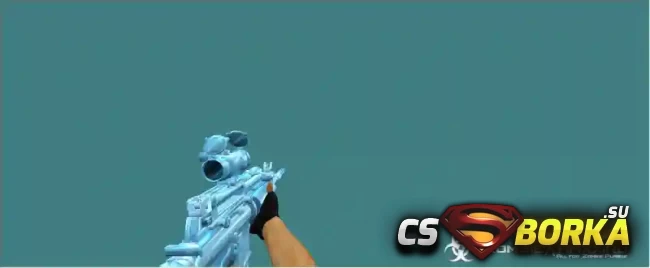Модели оружия для CS 1.6 - [M4a1 Ice] для CS 1.6