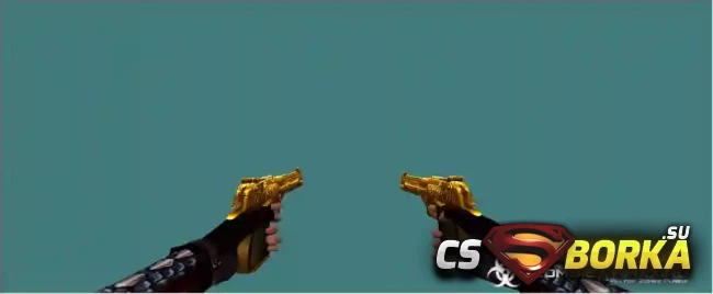 Модель оружия [Golden Dual Deagle] для CS 1.6 для CS 1.6