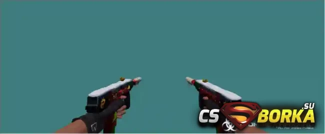 Модель оружия [TMP Xmas] для CS 1.6 для CS 1.6