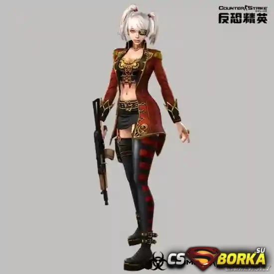 [MDL] Модель игрока Transcendent Michaela для CS 1.6