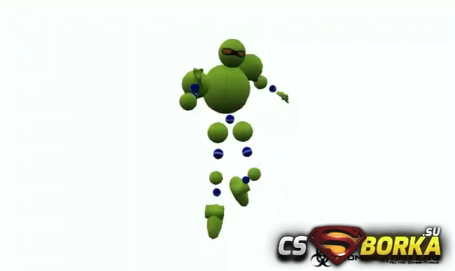 Модель игрока (Vectorman) для CS 1.6 для CS 1.6
