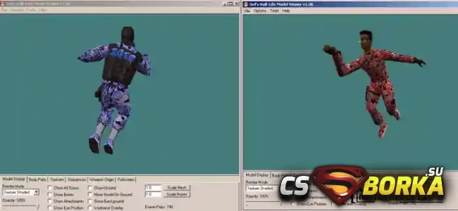 Модель игрока «Администрация 2018» для CS 1.6 для CS 1.6