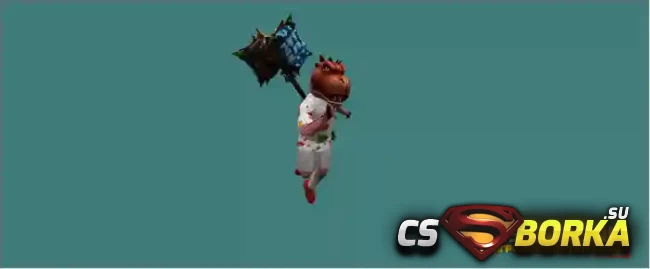 Модель игрока «Новогодний Дино» для CS 1.6 для CS 1.6