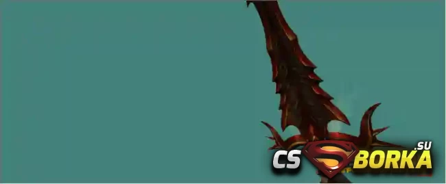 Модель ножа «Rune Blade Fire» для CS 1.6 для CS 1.6