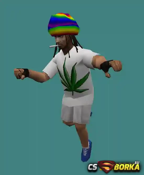 Модель игрока «Rastaman» для CS 1.6 для CS 1.6