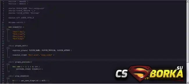 Плагин «8bit background» для CS 1.6 для CS 1.6