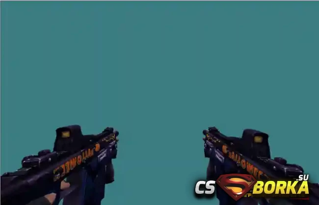 Модель оружия «Dual Kriss Halloween» для CS 1.6 для CS 1.6