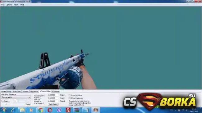 Модель оружия «A12 XMAS 2019» для CS 1.6 для CS 1.6