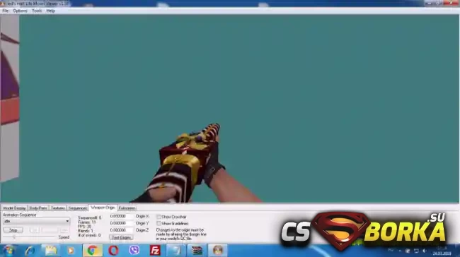 Модель оружия «Duale Barell XMAS 2019» для CS 1.6 для CS 1.6