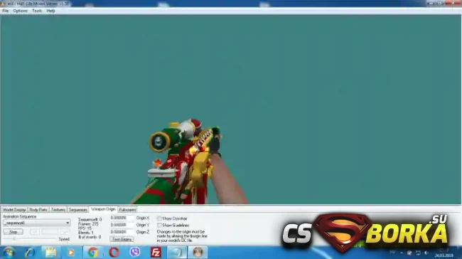 Модель оружия «M27 XMAS 2019» для CS 1.6 для CS 1.6
